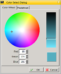 Color Selection dialog